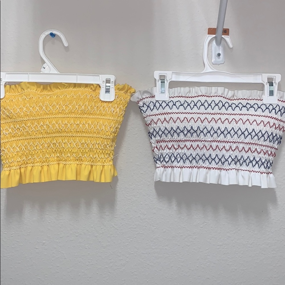 Xhilaration bandeau bathing suit top